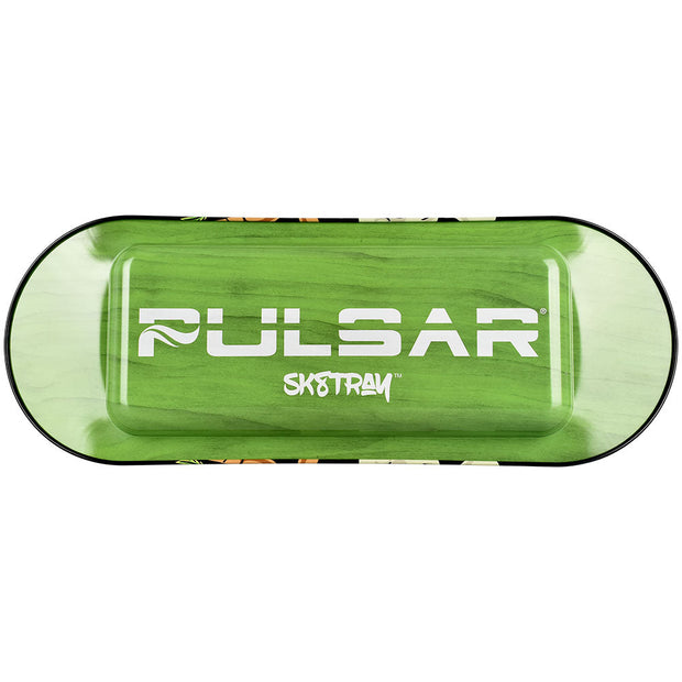 Back Logo | Pulsar SK8Tray Rolling Tray | Herbal Wisdom