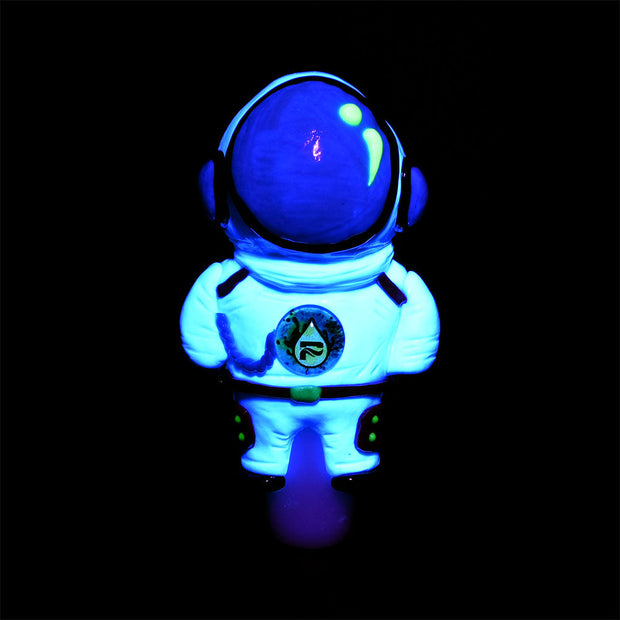 Pulsar Spaceman Hand Pipe | Glow & UV Reactive Accents