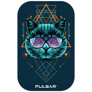 Pulsar Magnetic Rolling Tray Lid | 3D Sacred Cat Geometry
