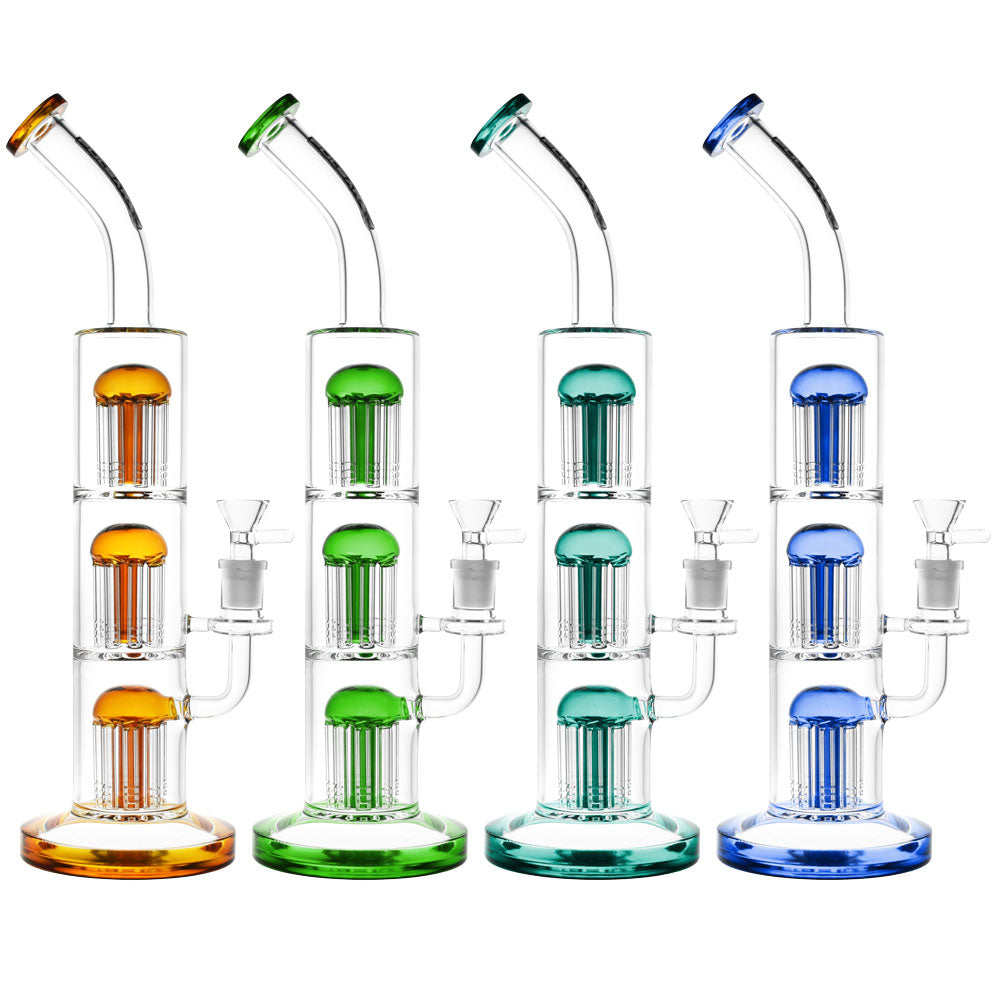 Pulsar Triple Jellyfish Perc Bong | Group