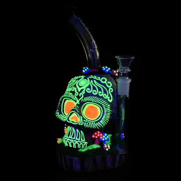Pulsar Voodoo Skull Bong | Glow