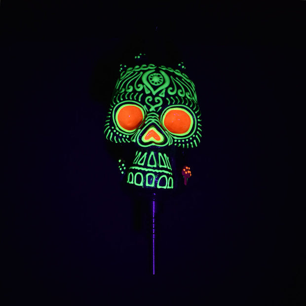 Pulsar Voodoo Skull Vapor Vessel | Glow