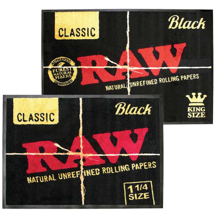 RAW Black Door Mat | Group