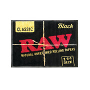 RAW Black Door Mat | Small | 1 1/4 Size