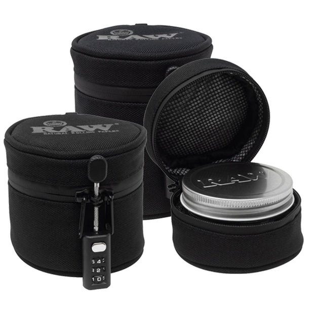 RAW Smell Proof Jar & Cozy w/ Lock | Group