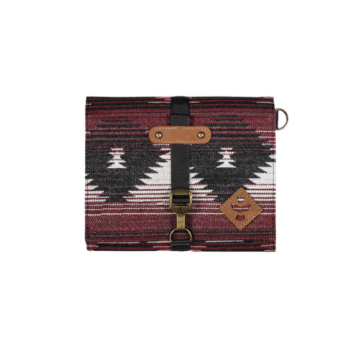 Revelry Smell Proof Rolling Kit | Maroon Pattern