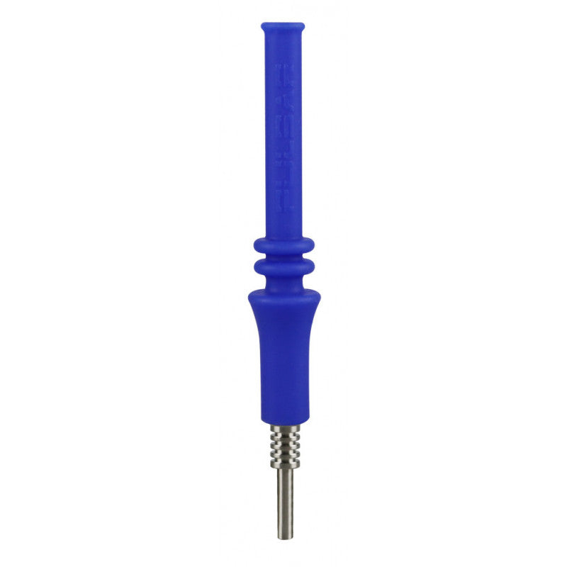 Pulsar RIP Silicone Dab Straw | Titanium Tip | Blue