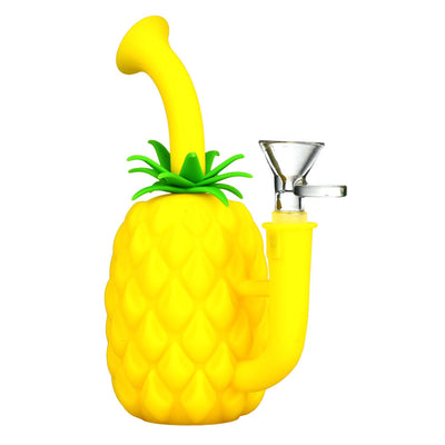 Silicone Pineapple Bong | Yellow