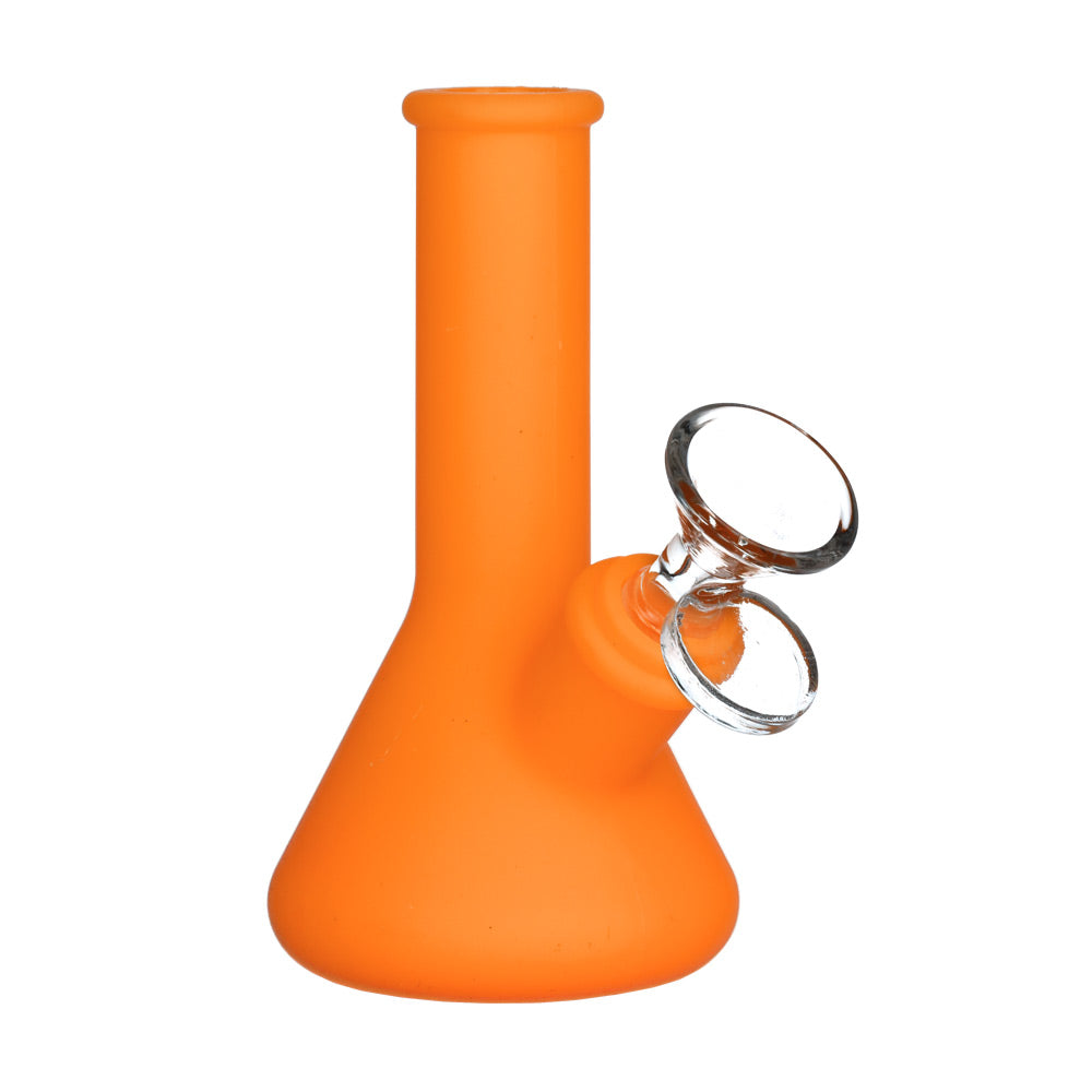 Silicone Travel Beaker Bong | Orange
