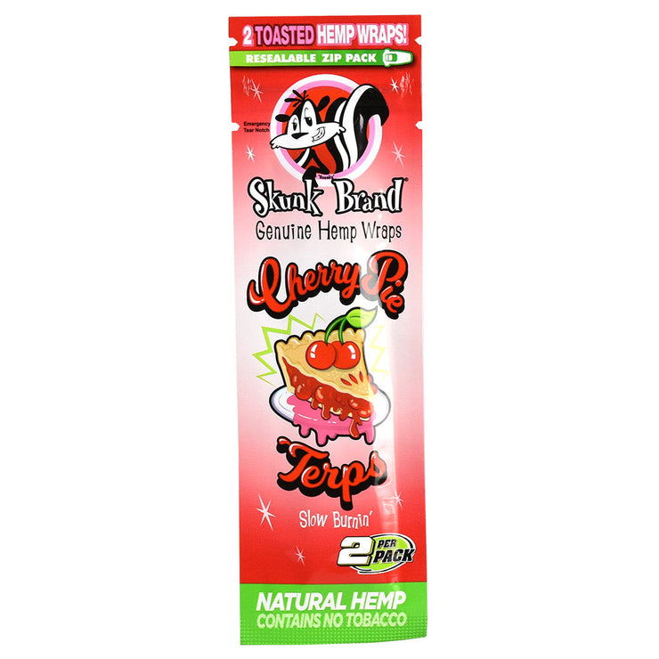 Skunk Brand Terp Hemp Wraps | 2pc Cherry Pie