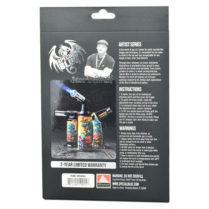 Special Blue x Sean Dietrich Monster Pro Torch Lighter | Packaging