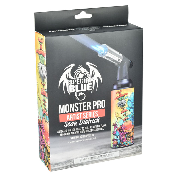 Special Blue x Sean Dietrich Monster Pro Torch Lighter | Packaging