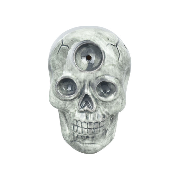 Wacky Bowlz Ceramic Hand Pipe | Skull