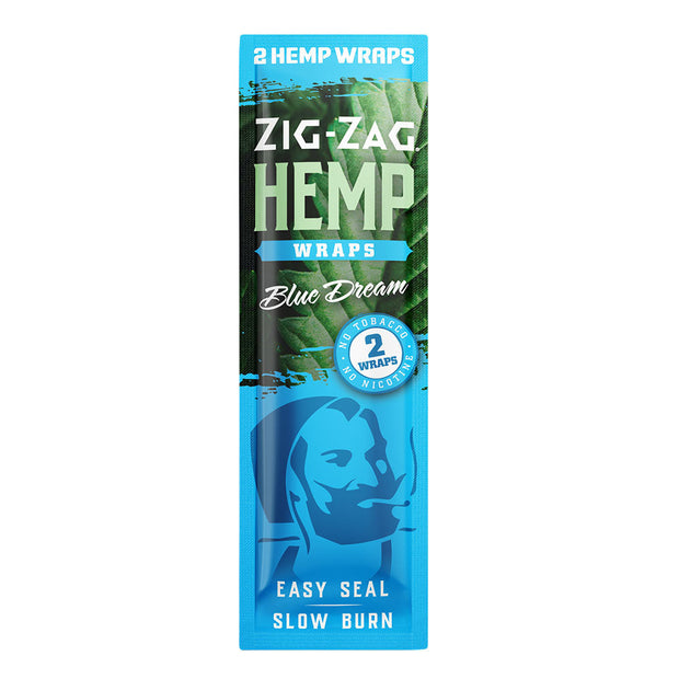 Zig Zag Hemp Wraps | Blue Dream 2pc